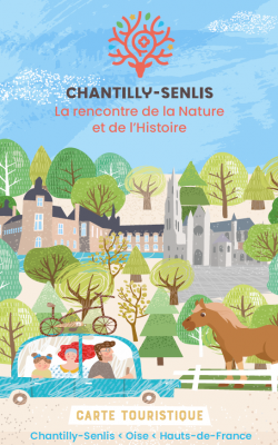 Touristische Karte der Destination Chantilly-Senlis
