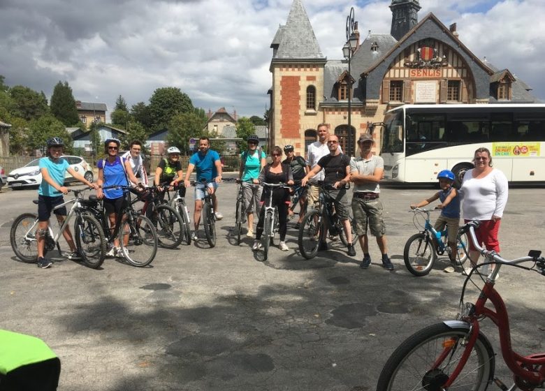 Chantilly-Senlis op velo