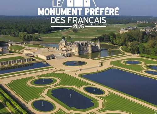 Lo Château de Chantilly "Monument Préféré des Français 2025".