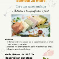 Verzeepingsworkshop: Maak je eigen zeep bij de Kraft Pop Up Store in Chantilly