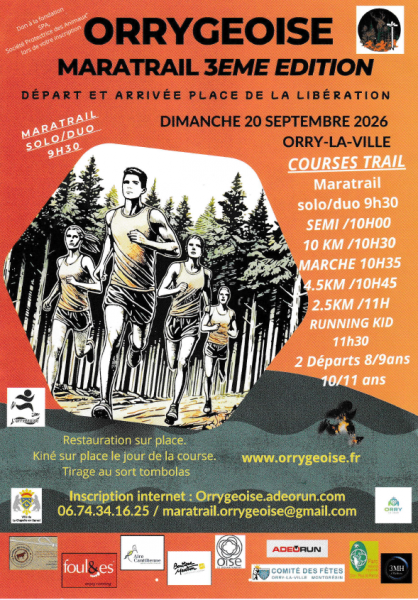 Course à pied nature " L'Orrygeoise "