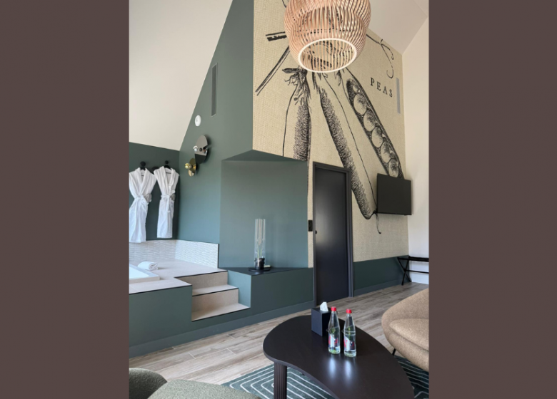 Les chambres du Domaine du Verbois
