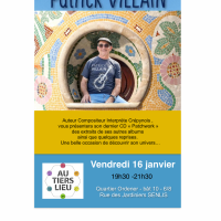 Concert de Patrick Villain au Tiers Lieu de Senlis