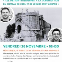 Conférence | Métiers de la construction du château et de l’église de Creil