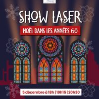Spectacle | Show laser et drones dans l’Abbatiale