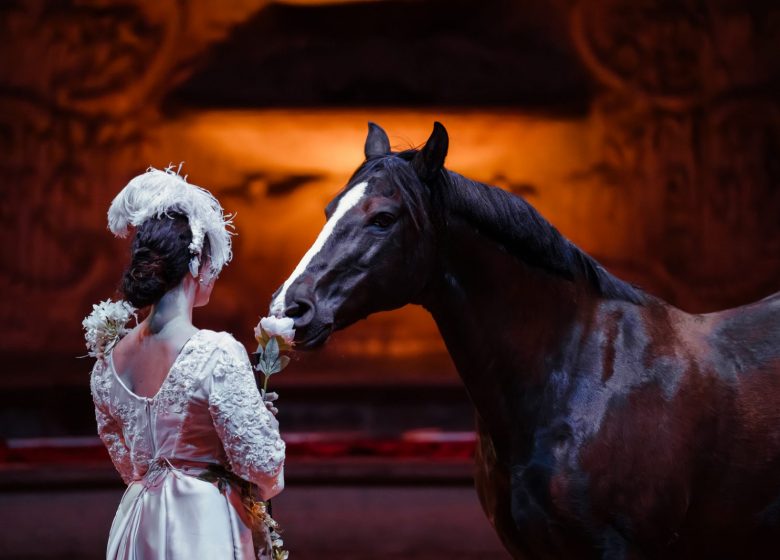 Spectacle équestre « Un jour à Paris » aux Grandes Écuries de Chantilly