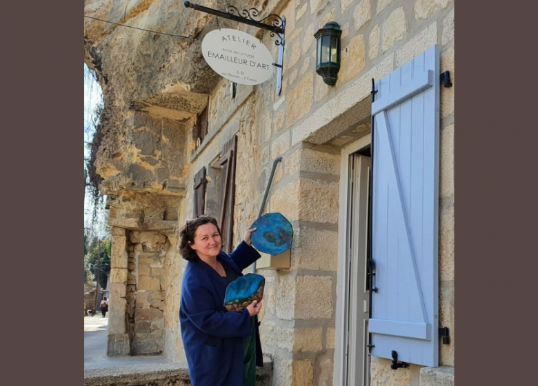 Anne de la Forge, émailleur d’art