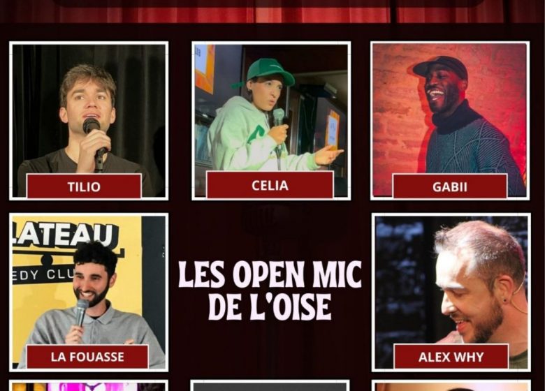 Soirée stand up »Les Open Mic de l’Oise » au restaurant La Cantina à Chantilly