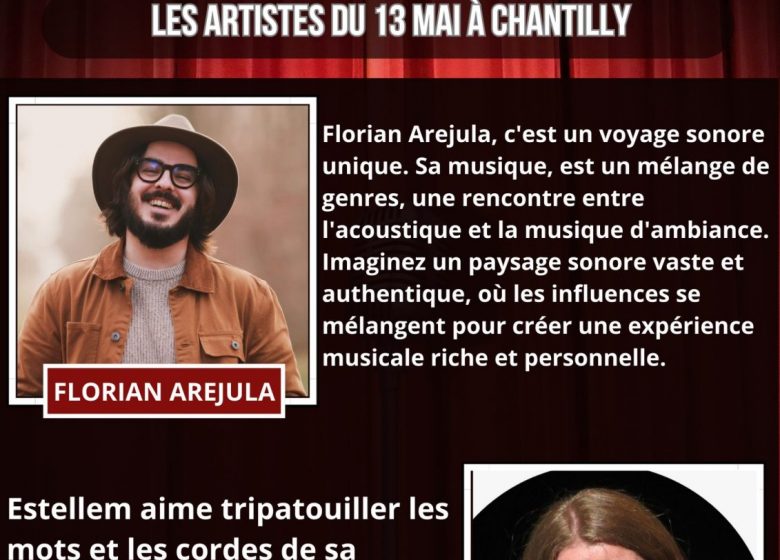 Soirée musicale « Les Open Mic de l’Oise » au restaurant La Cantina à Chantilly
