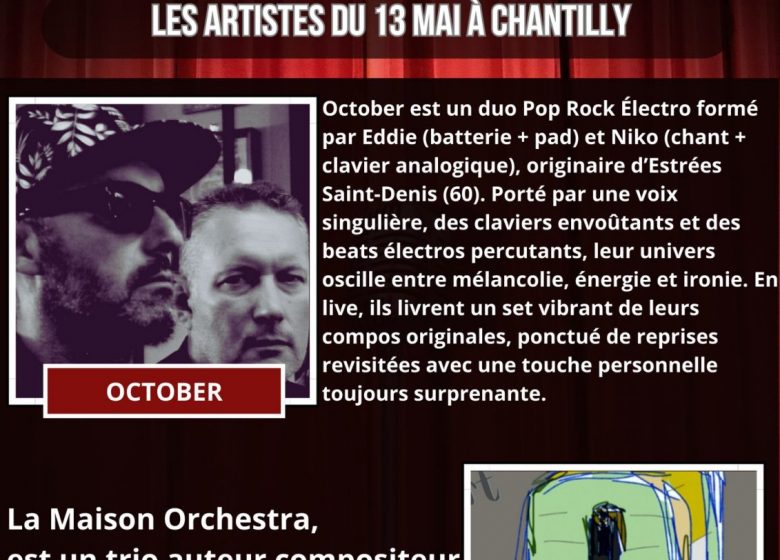 Soirée musicale « Les Open Mic de l’Oise » au restaurant La Cantina à Chantilly