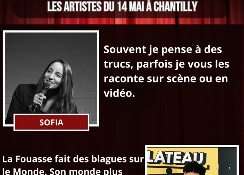 Soirée stand up »Les Open Mic de l’Oise » au restaurant La Cantina à Chantilly