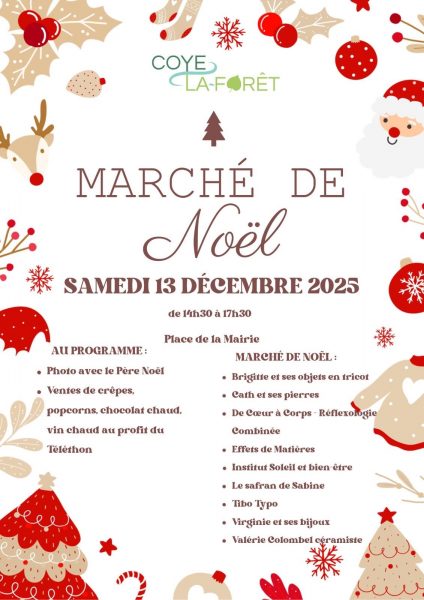 Marché de Noël de Coye-la-Forêt