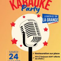 Karaoké à la Grange de Plailly