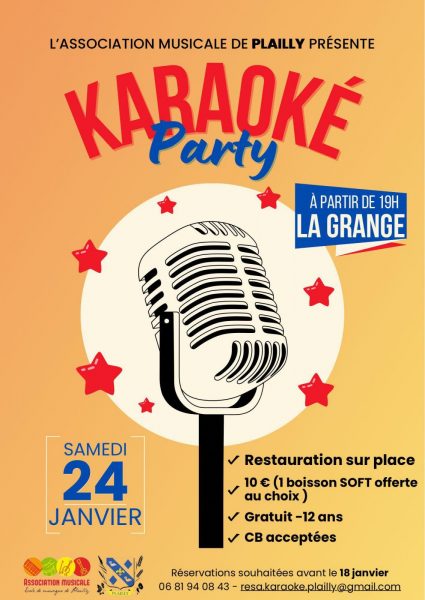 Karaoké à la Grange de Plailly