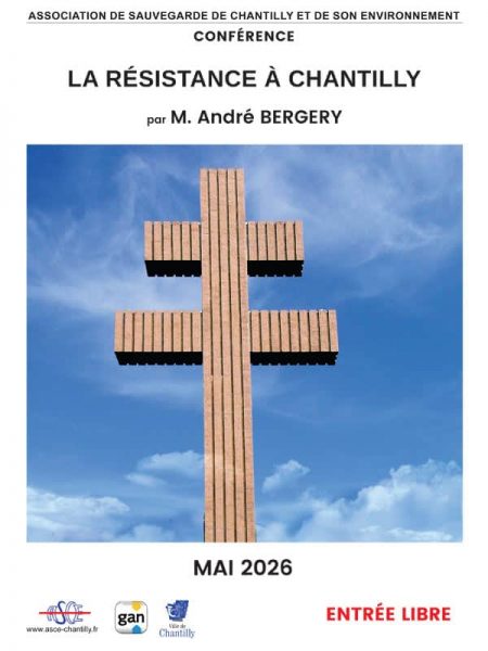 Conférence « La Résistance à Chantilly » par l&rsquo;ASCE à la Mairie de Chantilly