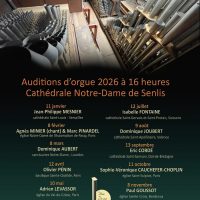 Organ auditions at Senlis Cathedral