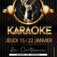 Karaoke-avond in de Brasserie Cantilienne