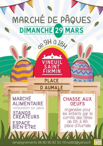 Marché de Pâques à Vineuil-Saint-Firmin
