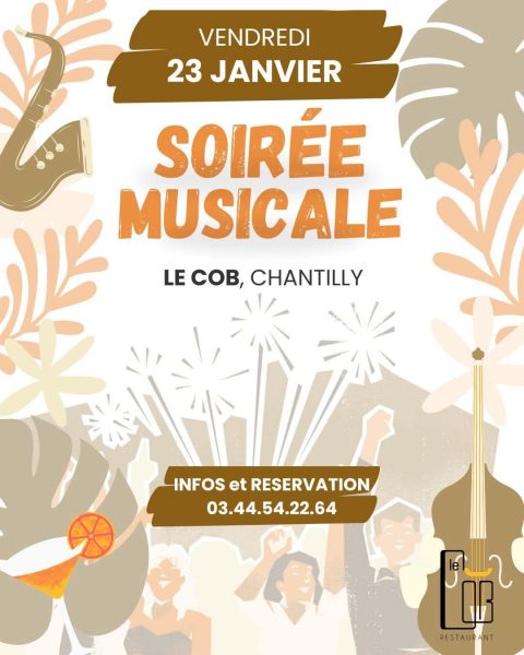 Soirée Musicale au restaurant le COB à Chantilly