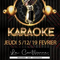 Karaoke-Abend in der Brasserie Cantilienne