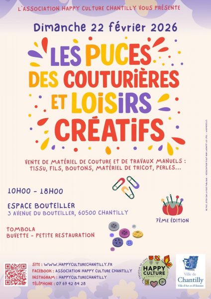 Les Puces des Couturières et Loisirs Créatifs 2026