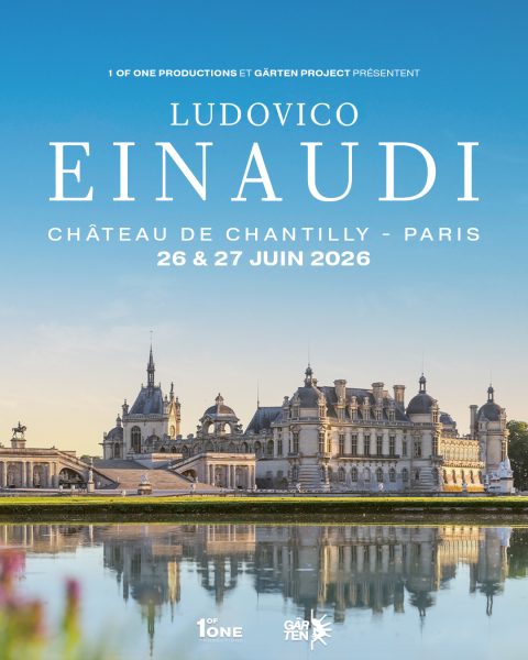 Concert de Ludovico Einaudi au Château de Chantilly