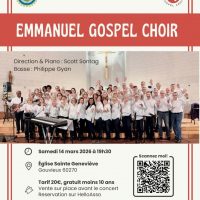 Chorale Gospel à l&rsquo;église de Gouvieux