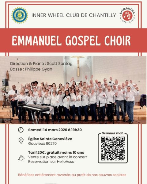 Chorale Gospel à l’église de Gouvieux