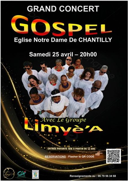 Concert de Gospel à l’église Notre-Dame de l’Assomption de Chantilly