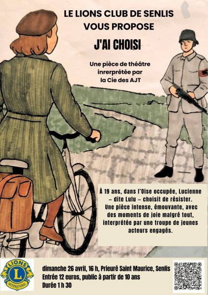 Théâtre « J&rsquo;ai Choisi » au Prieuré de Senlis