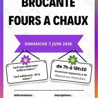 Brocante du quartier du Fours à Chaux de Senlis