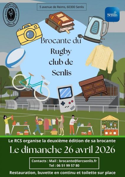 2ème Brocante du Rugby Club de Senlis