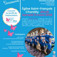 Concert « Unissons nos voix » à l&rsquo;église Saint François de Chantilly
