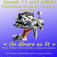 Spectacle caritatif | « On dînera au lit »