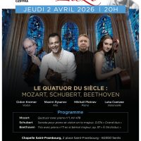Concert du Quatuor de l&rsquo;héritage Viennois à la Chapelle Saint-Frambourg
