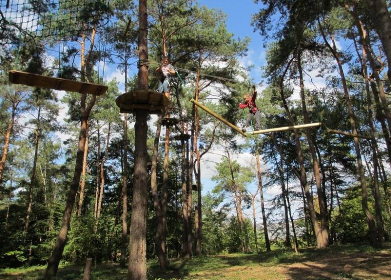 Parcours avontuur « La Vallée des Peaux Rouges »