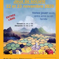 Week-end jeux de société avec les Joueurs Nés à Senlis