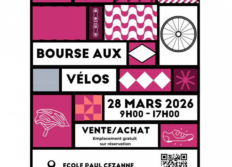 Bourse au vélo à l’Ecole Paul Cézanne de Chantilly