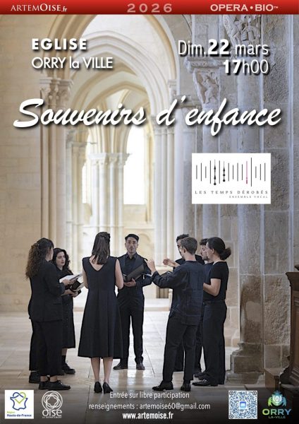 Concert « Souvenirs d’enfance » à l’église d’Orry-la-Ville