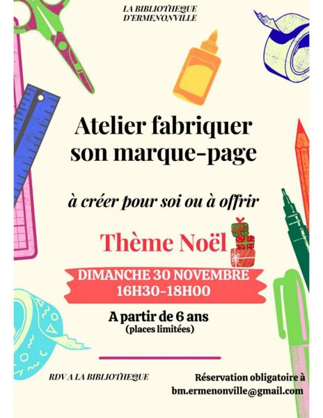 Atelier Marque-page
