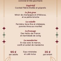 Déjeuner de Noël au Château de la Tour