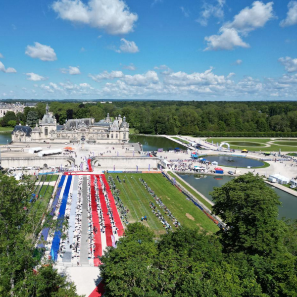 Castle Triathlon au Château de Chantilly