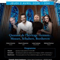 Concert : Quatuor de l&rsquo;héritage Viennois à la Chapelle Saint-Frambourg