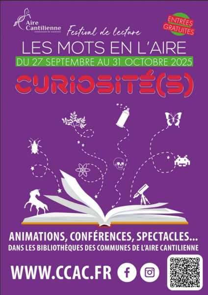 Festival van de lezing " Les Mots en l'Aire "