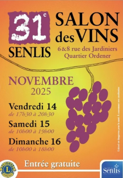31e édition du salon des Vins de Senlis