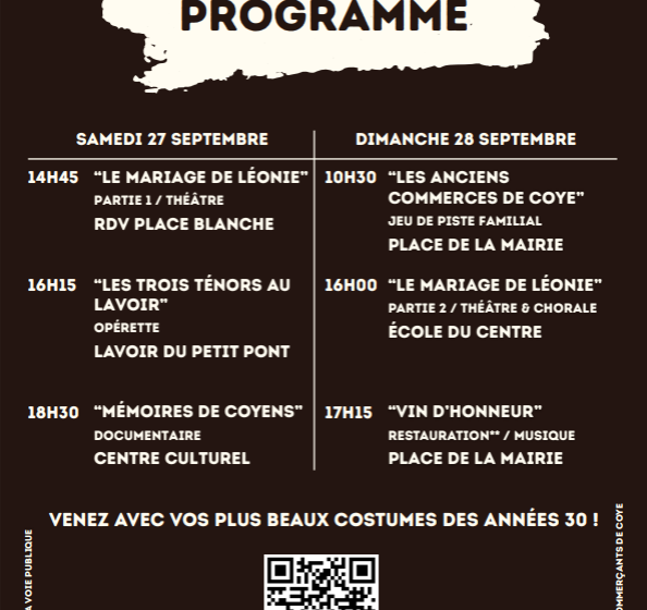 Festival de Théâtre Hors-les-Murs de Coye-la-Forêt