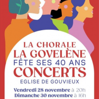 La Govelène fête ses 40 ans en concerts à l’église de Gouvieux !