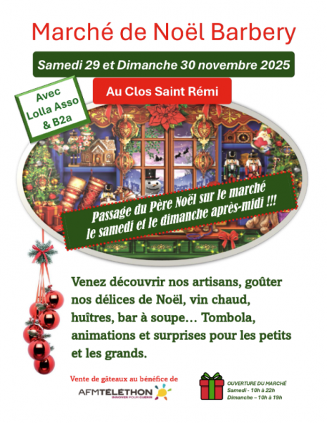 Marché de Noël à Barbery