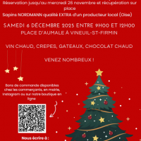 Vente de Sapins au profit de l’école de Vineuil-Saint-Firmin