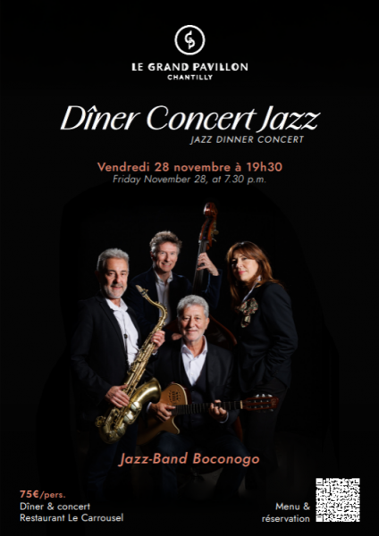 Soirée Dîner Jazz au Carroussel du Grand Pavillon